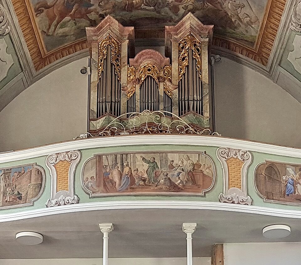 nikolausmella's tweet photo. Today marks the 209th anniversary of the death of the German #OrganBuilder, Franz #Thoma. :-) ❄️ † #Aitrang 🇩🇪 #Deutschland
Peter und Paul Standort-Orgel 1782, Eching am Ammersee.
📸: Ricardalovesmonuments, 12th August 2018. https://t.co/LDlUnJUdL7