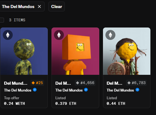 aminul04u's tweet photo. The @D3lMundos
FP keeps going up. Currently at 0.053 ETH ($112)
Many sales above FP &amp; people keep accumulating. 
I hope this can easily go above 0.1 ETH. 

I'm still holding. Let's see🤑
#mossy
#boxfreshOrange
#ShamanComplete https://t.co/MvBVkgru0C
