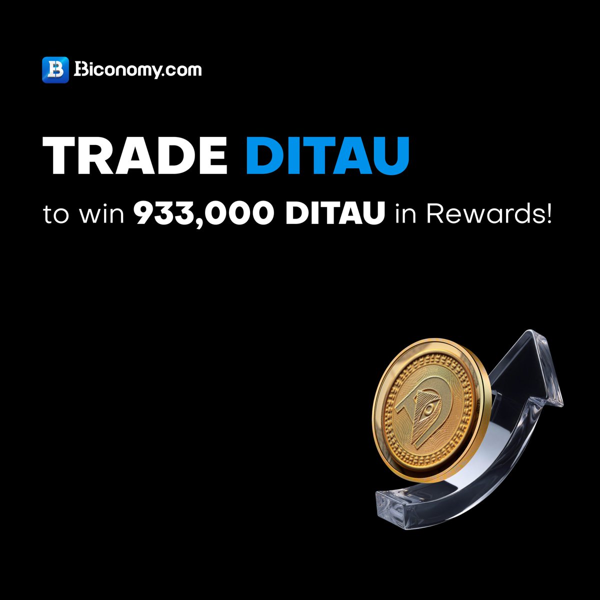 BiconomyCom's tweet photo. 💎 #DitGold Trading Competition, Share 933,000 in $DITAU! 🔥
Dear @BiconomyCom users,
users, To give back to our global community, we are excited to announce the Shih Tzu Trading Competition with a total prize pool of up to 933,000 #DITAU!💎
📅Activity time: 02/10/2026 00:00 – 02/25/2026 00:00 (UTC)
💎 Trade to share $1000 in $DITAU
1st Place 380,000 DITAU
2nd Place 230,000 DITAU
3rd Place 150,000 DITAU
4th-20th Place Share 100,000 DITAU proportionally Participation Reward Share 73,000 DITAU proportionally
Full details👉https://t.co/jOfpaMNNg0
#BiconomyCom #Crypto #Trading #cryptocurrency #cryptotrading