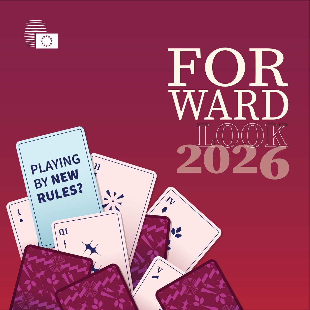 EUCouncil's tweet photo. A new phase of uncertainty.
Old assumptions on power, security and prosperity are ceasing to apply.

The playbook is changing.
The EU must adapt — and help shape what comes next.

Read our new publication Forward Look 2026 on the new "rules of the game" 👇
https://t.co/WBV4vyDzol https://t.co/b4xx6HCTSJ