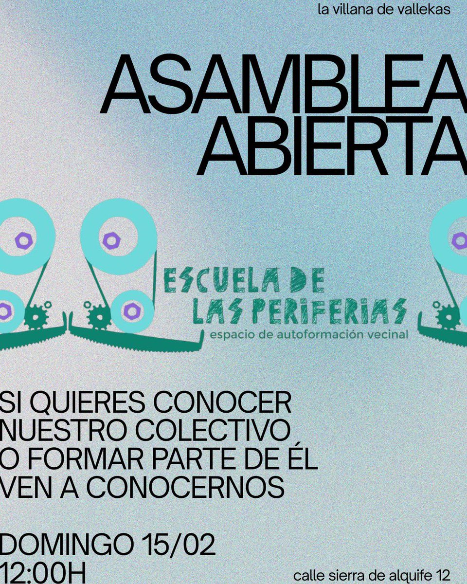 Escuela de las periferias tweet media