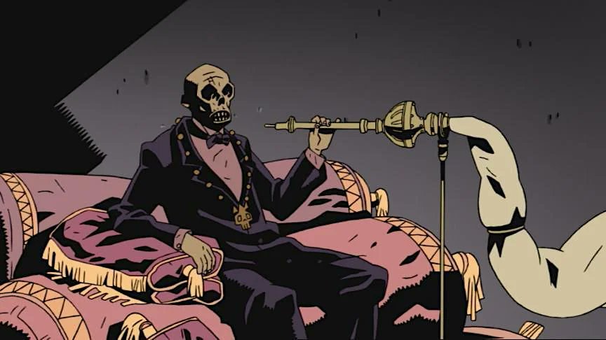 dawwe0's tweet photo. @CDReferences Here are the pictures that are not Mignola. 1/2

1 is Peter Bergting.
2 is from the Screw-On Head cartoon pilot.
3 is Ben Stenbeck.
4 is is Gabriel Ba. https://t.co/fyoEnTC5In