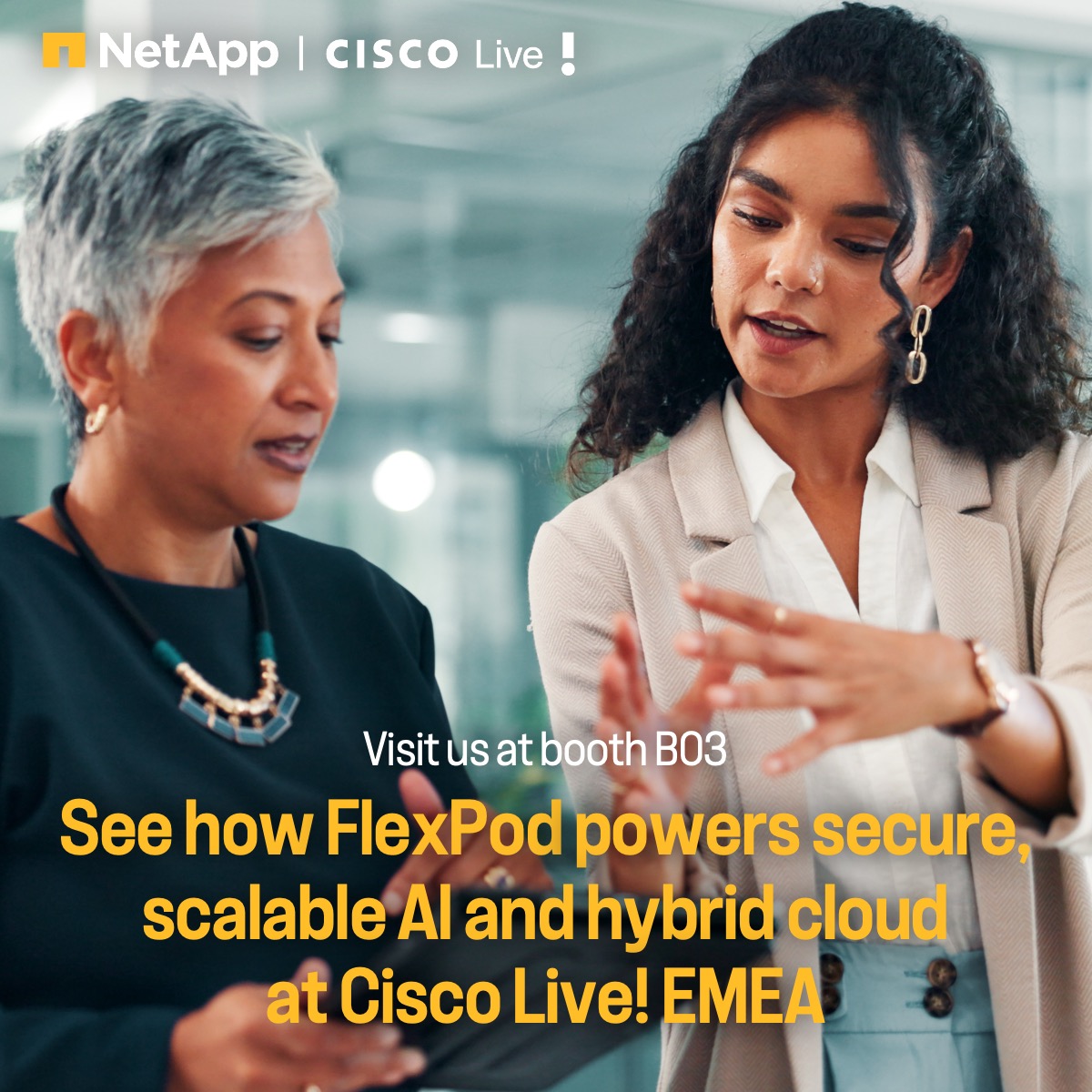 NetApp EMEA tweet media