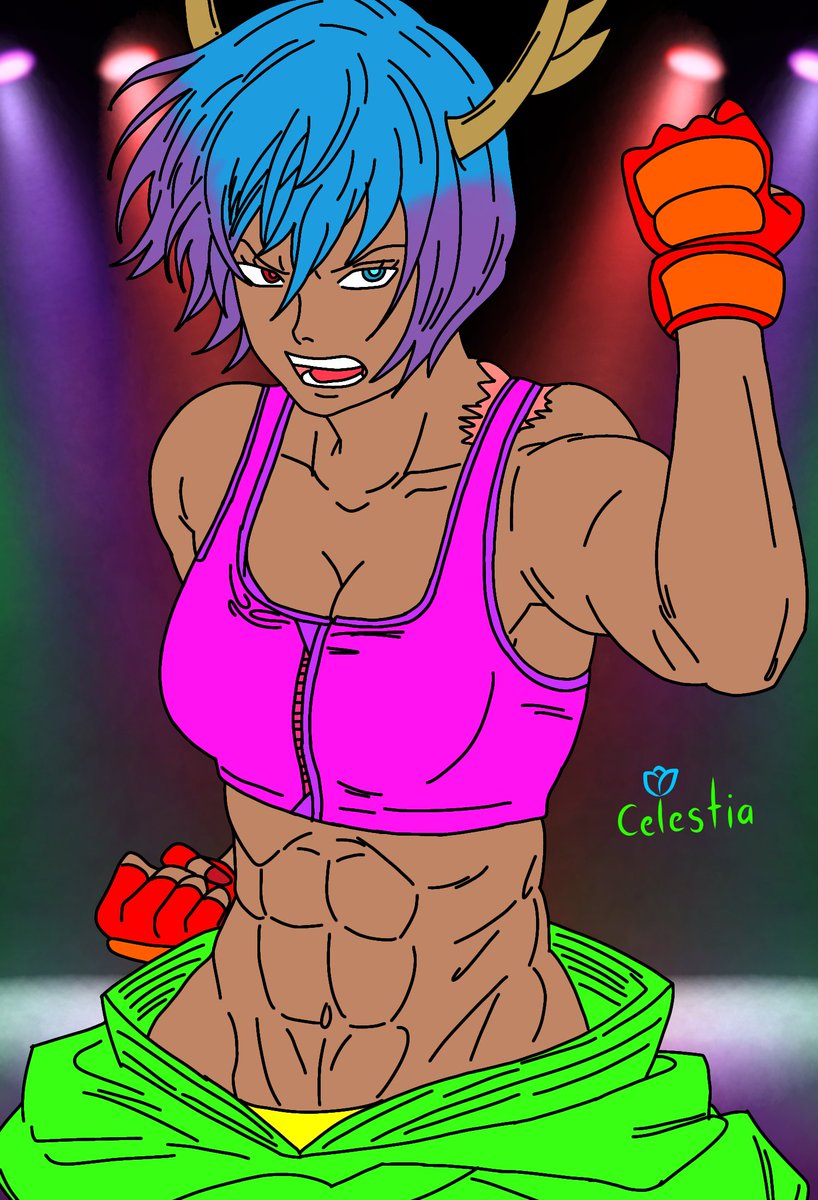 🍒She might be colourful, but she can hit you like you owe her $100🍒

She's a wrestler, she's colourful. She's THE FRUIT PUNCH!! 🍓🍊🍋🍏🫐🍇

🎨: Me🌷
👸🏽: <a href="/Jadezero2010/">Jade Zero vtuber💜😈💜</a> 🍒

#VtuberEN #VTuberUprising