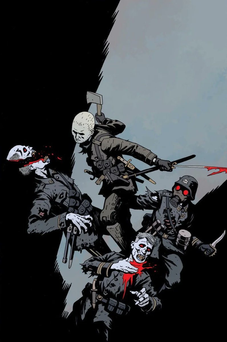 dawwe0's tweet photo. @CDReferences Here are the pictures that are not Mignola. 1/2

1 is Peter Bergting.
2 is from the Screw-On Head cartoon pilot.
3 is Ben Stenbeck.
4 is is Gabriel Ba. https://t.co/fyoEnTC5In