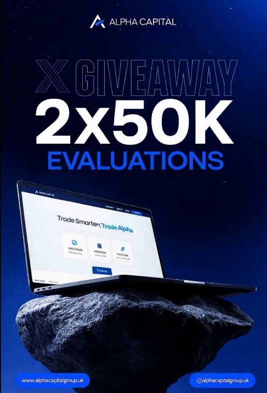XauusdHunter's tweet image. BIG GIVEAWAY TIME 🎁🔥

Yes, i'm giving away 2 × 50K accounts f. @AlphaCapitalUK

Rules are simple:
– Follow me
– Like this post
– Tag your friends in comments

most importantly buy any account size using my code AEOIX and dm me the proof:
app.alphacapitalgroup.uk/signup/AEOIX

Winners will be…