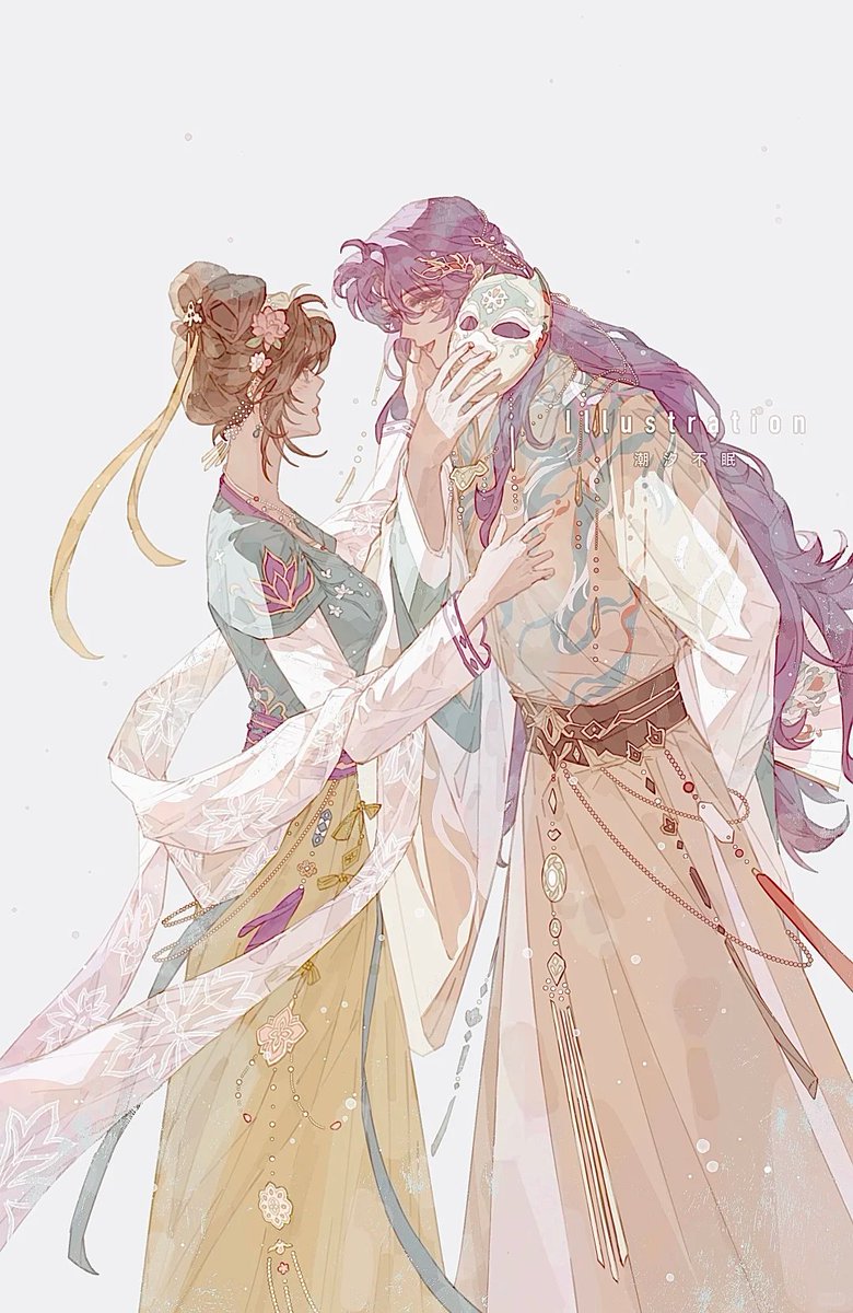 「なのに来たの？」

cr:潮汐不眠(Rednote)
#ホムラ #Rafayel