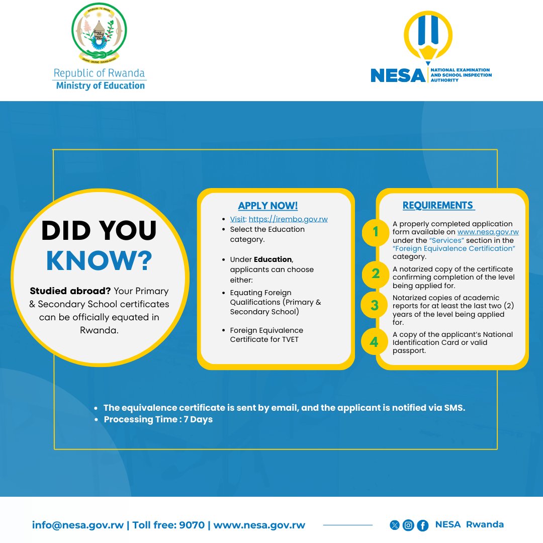 NESA Rwanda tweet media