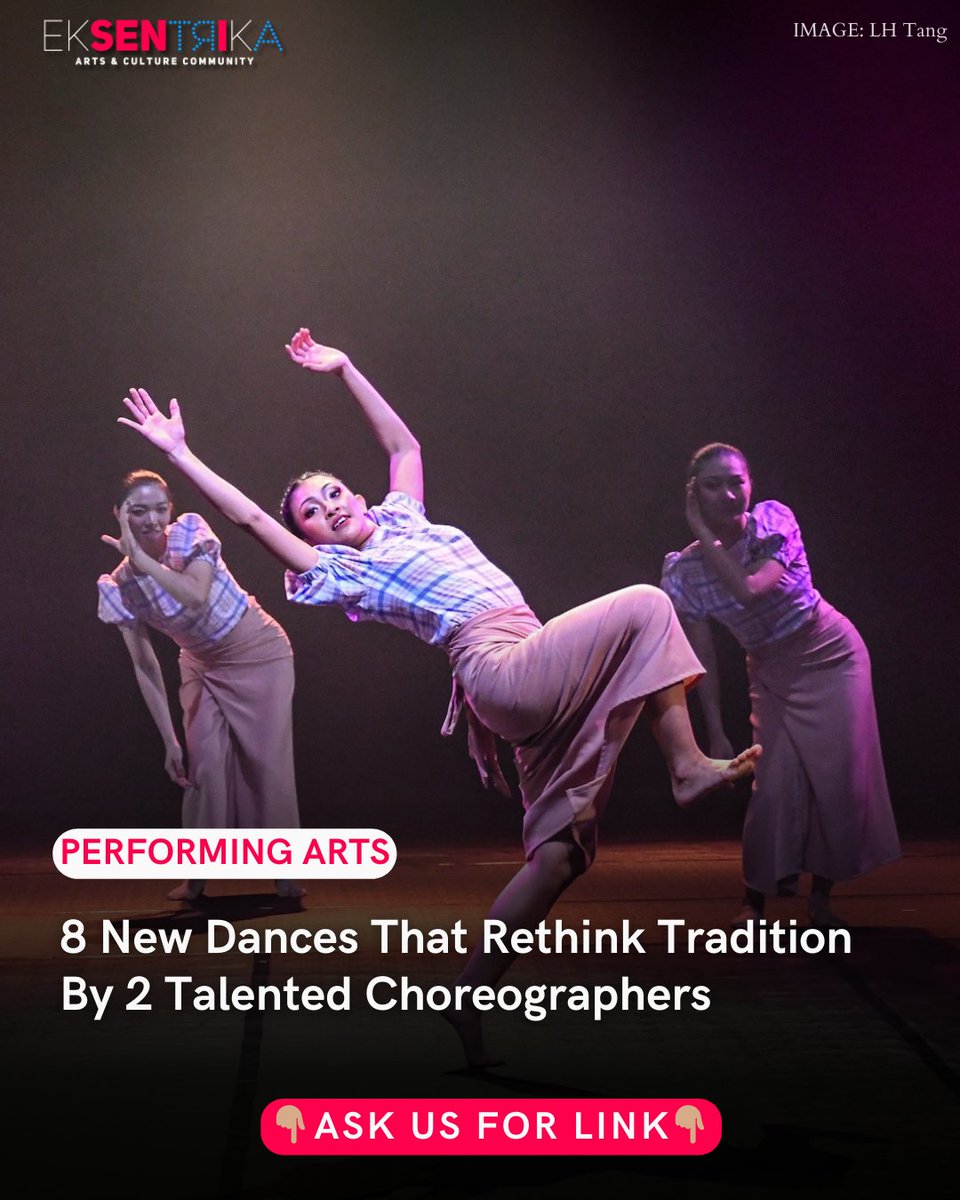 RE: GERAK – WHEN MOTION REMEMBER is a contemporary dance work by ASWARA’s Dance Faculty, that probes Malaysia’s future heritage.

Learn more! 👇🏽☺️

eksentrika.com/contemporary-d…