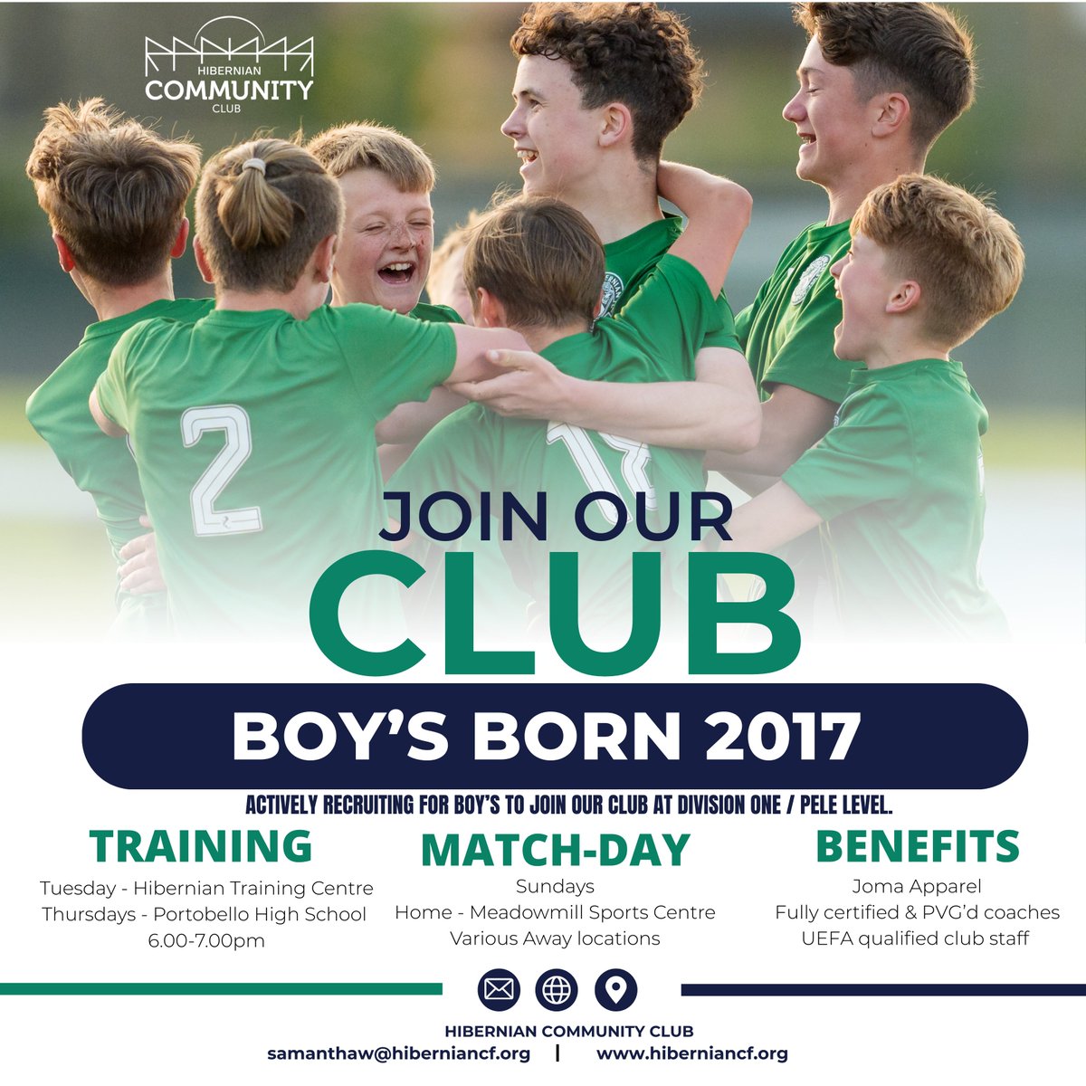 Hibernian Community Club tweet media