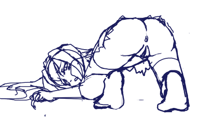 A7050_18's tweet photo. 今描いてるやつ。
私は精液溢れシーンを動かしたいのよ
顔の露出面積が狭いので特徴のイヤーロップヘアーがほとんど見えないのが悩み https://t.co/QJbO0Mjxpx