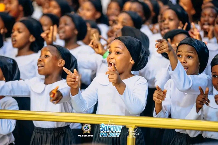 CHILDREN CHOIR || GRAND FINALE || FEBRUARY 2026 

Joyful voices! Sorrow turns to joy! God takes over, victory's certain! 

#Chosen #tlccrmofficial #FromSorrowtoJoy2026 #PstLazarusMuoka