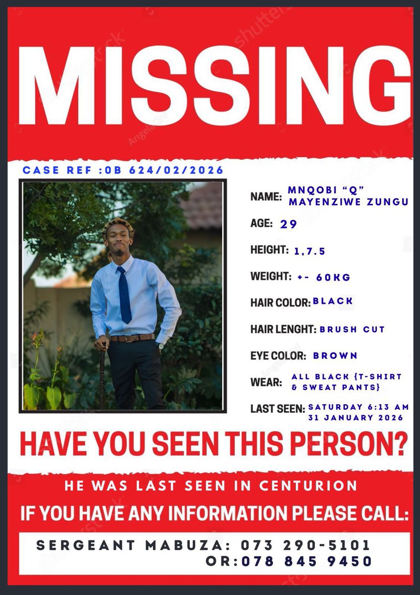 Hi guys. Please assist us in resharing this. We’re looking for our friend. If you have any information that can assist. Please do contact me.