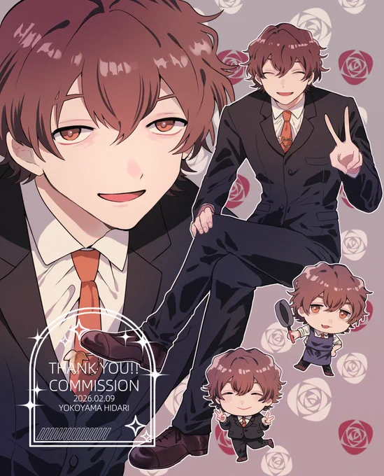 ८ . ̫ . ྀིა .ᐟ˖⁺‧₊˚ #skeb ありがとうございました!