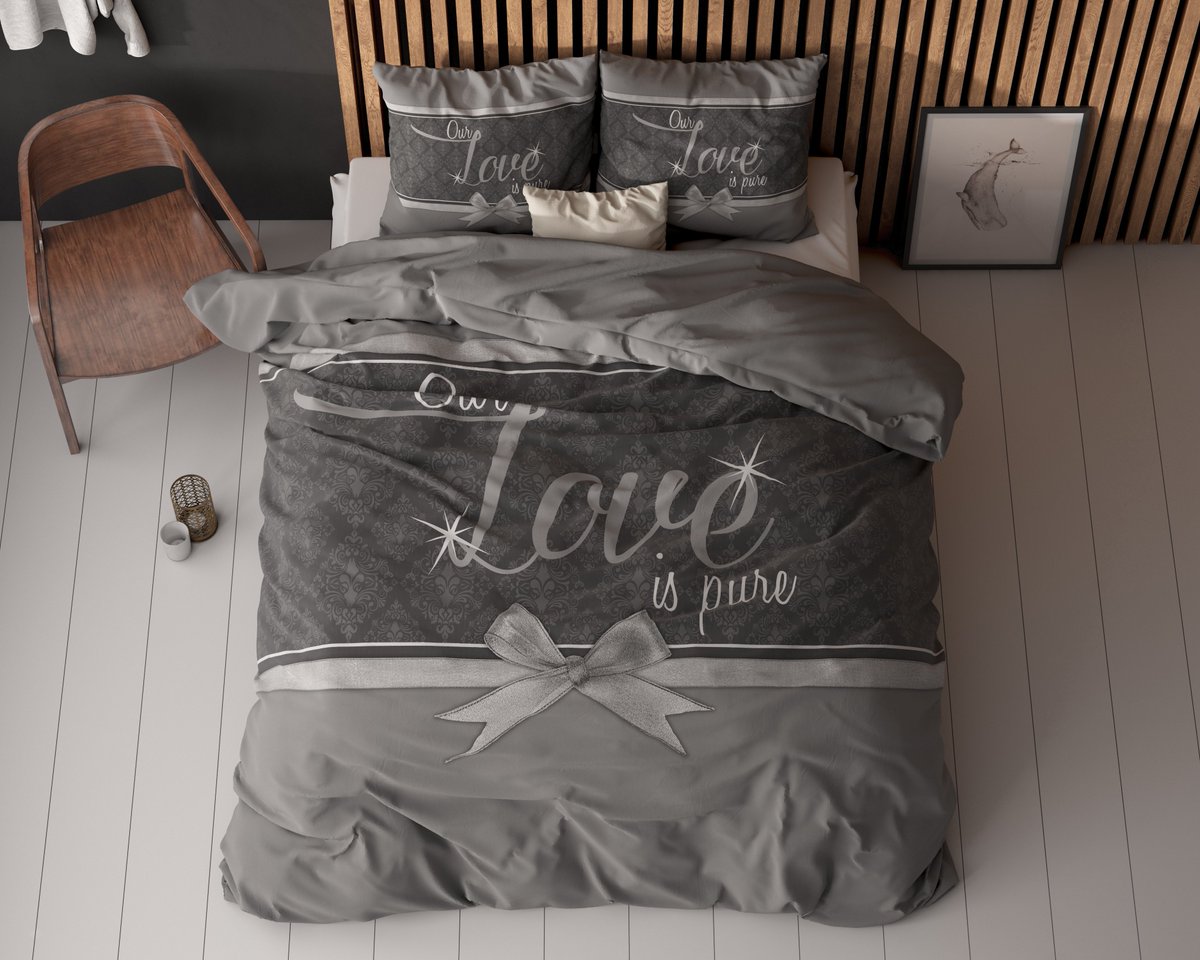 _cleansheetss's tweet photo. Elke ochtend een reminder van de relatie tussen jou en …. je #bed?🩶Het #dekbedovertrek Pure Love in de kleur grijs van #Sleeptime omhelst je met warmte en #comfort! Gemaakt van 100% #micropercal en blijft dankzij de instopstrook  netjes zitten!
Bestel op https://t.co/bcB2gj8pbf https://t.co/XlExwj3u7C