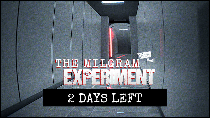 Good morning, Volunteer!

Do not forget to show up for our experiment on February 10th. Your skills, obedience and strict focus will be required!
#Milgram #demo #gamedev #indiedev #ue5 #madewithUE5