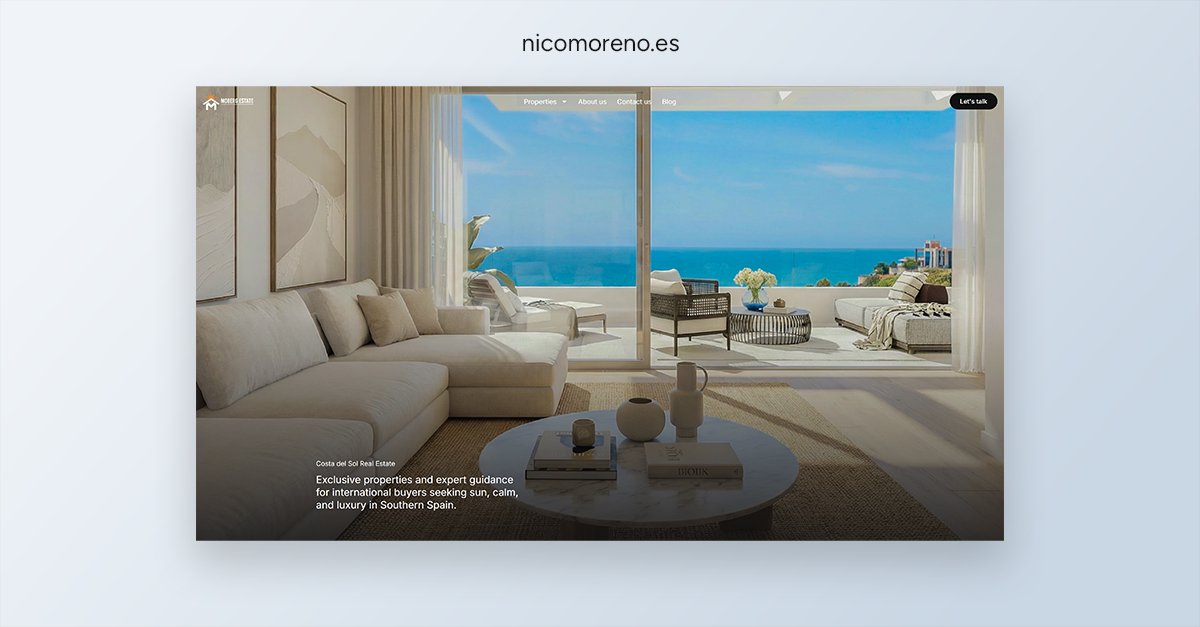 madebynicolas's tweet photo. Una web inmobiliaria que se conecta a Resales Online para importar propiedades automáticamente. 
Cuenta con su propio panel para que el cliente pueda subir sus propiedades exclusivas. 
La web funciona en inglés y danés, con búsqueda por localidad y tipo de propiedad. https://t.co/fxMdnzpnIl