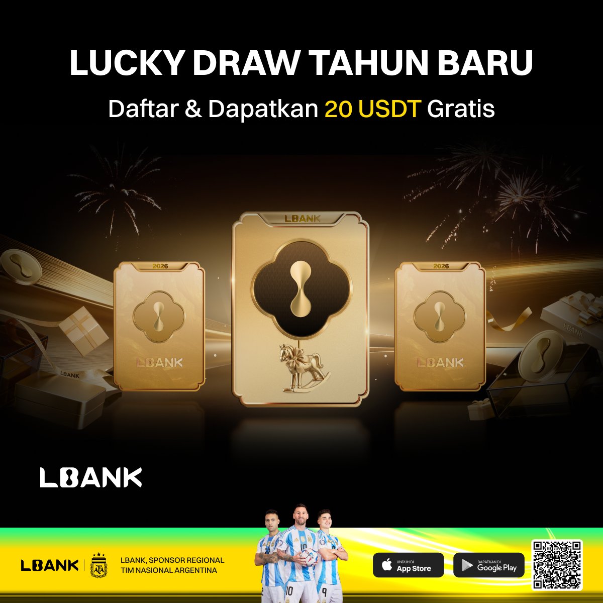🐎 Tahun Kuda membawa kejutan brand-new yang segar!

Format baru yang menarik sedang datang, dengan hadiah besar menanti Anda. 🎴✨Tetap pantau Lucky New Year Card Draw kami… 🧧

👉 Pengguna baru bahkan bisa klaim bonus selamat datang spesial!

#YearOfTheHorse #CryptoNY
