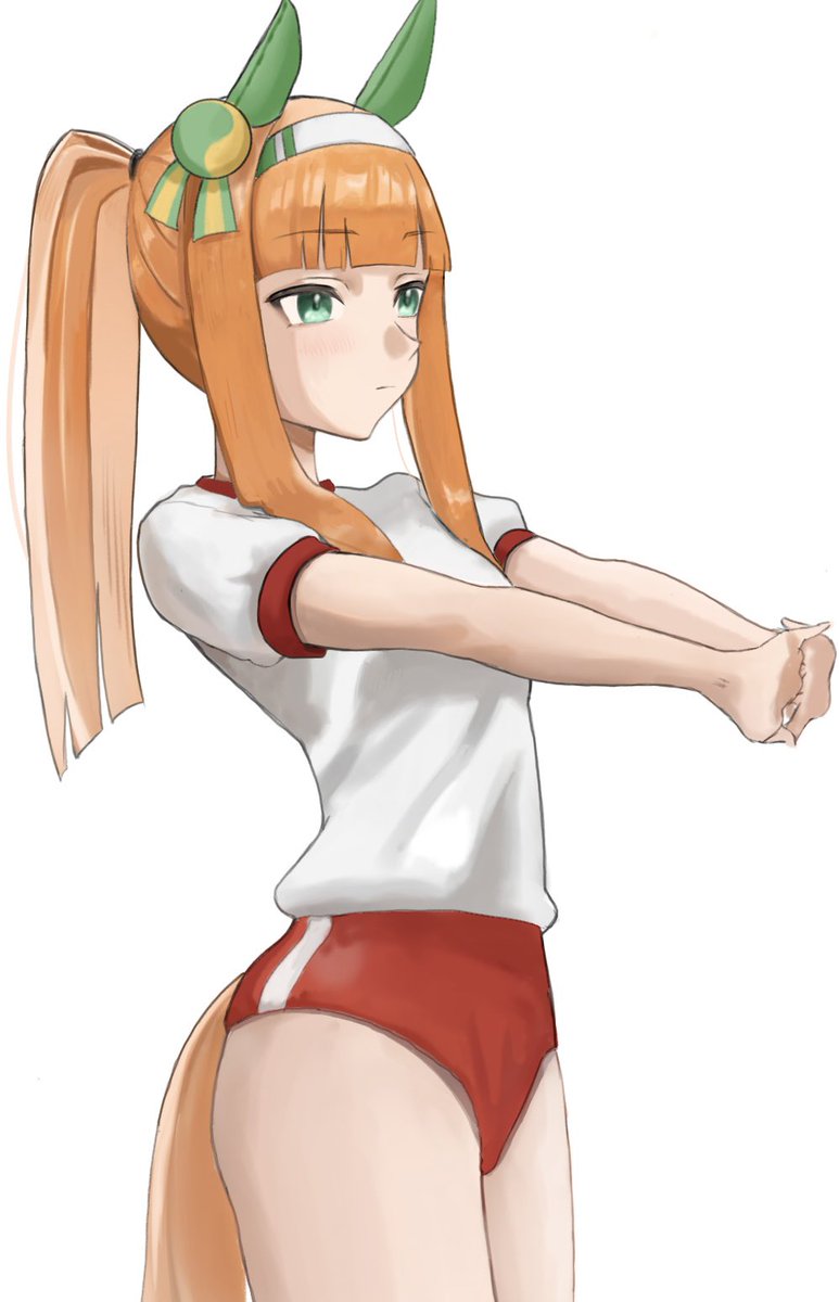 SU_mnhr's tweet photo. 体操服を忘れたので借りた https://t.co/ISkkPOdeH5
