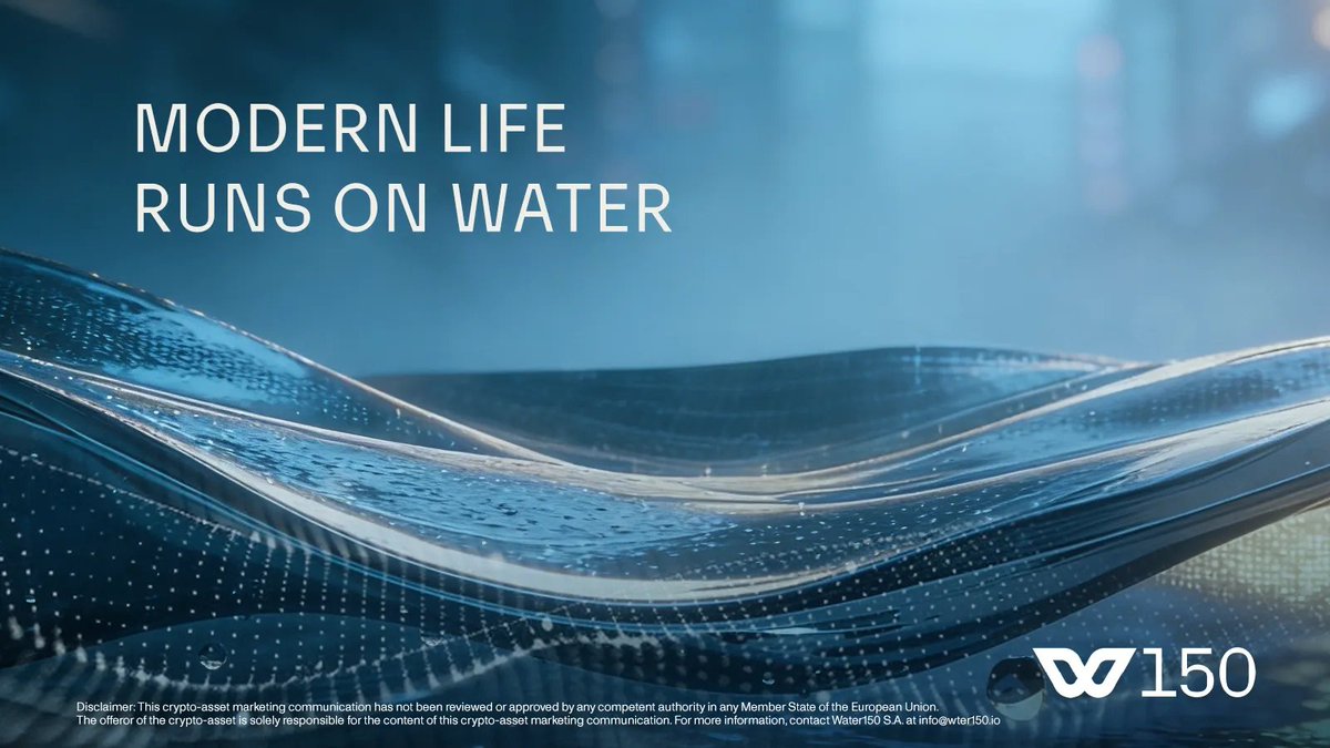 water_150's tweet photo. Water is disappearing from our world!
Why ? Modern life isn’t powered by “water to drink.” It’s powered by water to operate.

Where water quietly holds up everyday systems:
➡️ Food: farming, livestock, processing, and sanitation
➡️ Clothing: cotton, dyeing, washing, and textile finishing
➡️ Cities: hygiene, sewage, construction, and firefighting
➡️ Health: hospitals, labs, and sterilization standards

That’s why water isn’t just a resource. It’s a reliability layer.
When reliability breaks, the impact isn’t abstract.

In modern life runs on water, what happens when water is disappearing?
