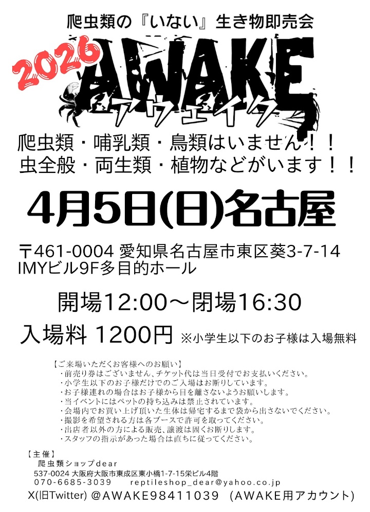 AWAKE98411039's tweet photo. 2月8日の大阪AWAKEへご参加下さいました全ての方へ、ありがとうございました。一段と寒い日でしたが入場者数は113人、商品券は108枚回収しましたので回収率は96%でした。
次回は3月8日東京、その次は4月5日名古屋、さらに5月は10日に北九州、31日に大阪となります。
どうぞよろしくお願い致します！ https://t.co/fO2ilNsSax