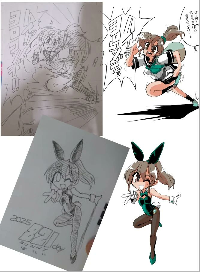 #私はこういう絵を描いています
受ける絵と受けて欲しい絵は違うのだよ 