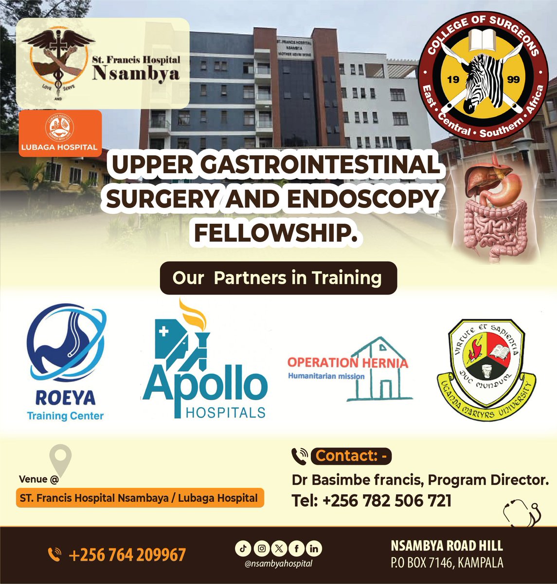 basimbe_fr5394's tweet photo. A New Dawn in Gastrointestinal surgery and Endoscopy excellence.  Committed to train the  next Generation of  Gastrointestinal surgeons . https://t.co/jAybK80OhV
