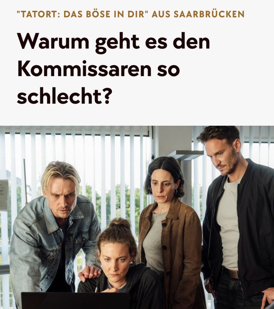 weil sie alle gay und traumatised sind 😭 #tatort #spatort