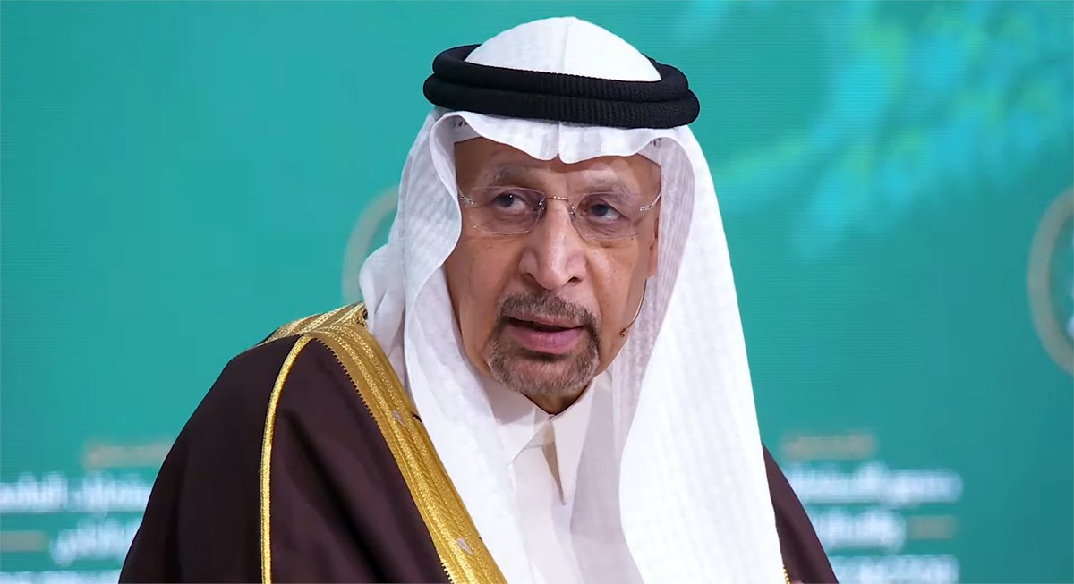 Argaam's tweet photo. قال خالد الفالح وزير الاستثمار، ان المملكة حققت منذ إطلاق الاستراتيجية الوطنية للاستثمار  في 2022، نصف الاستثمارات المستهدفة البالغة 12 تريليون ريال بحلول 2030.

وبين أنها حققت استثمارات قيمتها 6.3 تريليون ريال بنهاية 2025، متوقعا أن تواصل  الارتفاع.

لمزيد من التفاصيل: https://t.co/gEUOYur6us