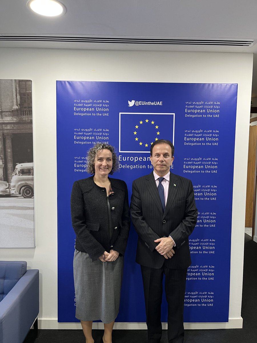 Building global ties! 🌍 HE Tony Joudi 🇧🇸 met HE Lucie Burger 🇪🇺 &amp; HE ‘Akau’ola 🇹🇴 to discuss #ClimateChange, #TechInnovation &amp; #Investment. Partnerships today for a sustainable tomorrow 🤝