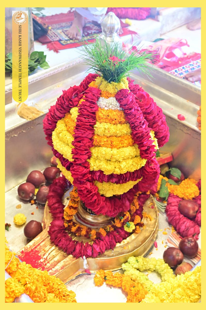 ShriVishwanath's tweet photo. श्री काशी विश्वनाथ जी की मध्यान्ह-भोग आरती I
#kashi #darshan #kashivishwanath #VishwanathDham #blessings https://t.co/yHVWB8iAai