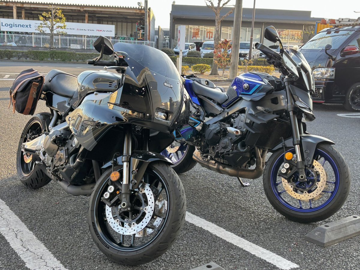 久しぶりのバイク楽しーかった！

#xsr900gp
#mt09