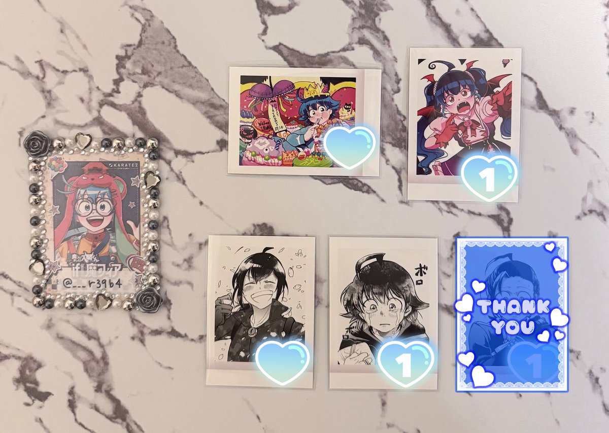 ___r39b4's tweet photo. 【 交換 / 譲渡 】
魔入りました！入間くん 魔入間 魔入間展 ぱしゃこれ

《 譲 》
画像①

《 求 》
画像② or 定価＋送料

︎✧ 初回様ﾘﾄﾘﾝ必読
︎✧ 郵送交換
︎✧ 赤線含む方、纏めての方優先
︎✧ 譲渡：3枚〜

お気軽にお声掛けください🪼 https://t.co/XiVu1iqLD4