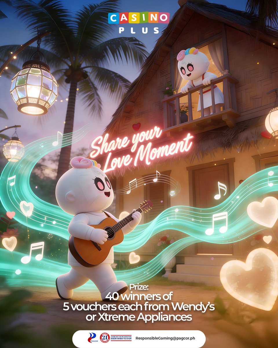 May naaalala ka bang LOVE MOMENT na nagpakilig sayo? 😍💗

Isang simpleng message, small gestures, or adventures with loved ones. Comment for vouchers perfect for your Valentine's date! 

𝗠𝗘𝗖𝗛𝗔𝗡𝗜𝗖𝗦
✅ Share your Love Moment in the comment box
✅ Follow Casino Plus PH
✅