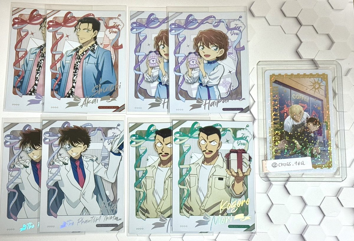 交換希望】 名探偵コナン 中国 「Gift」シリーズ チェキ風カード【譲