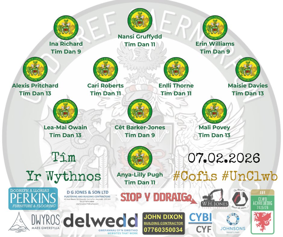 CPD Merched Tref Caernarfon tweet media