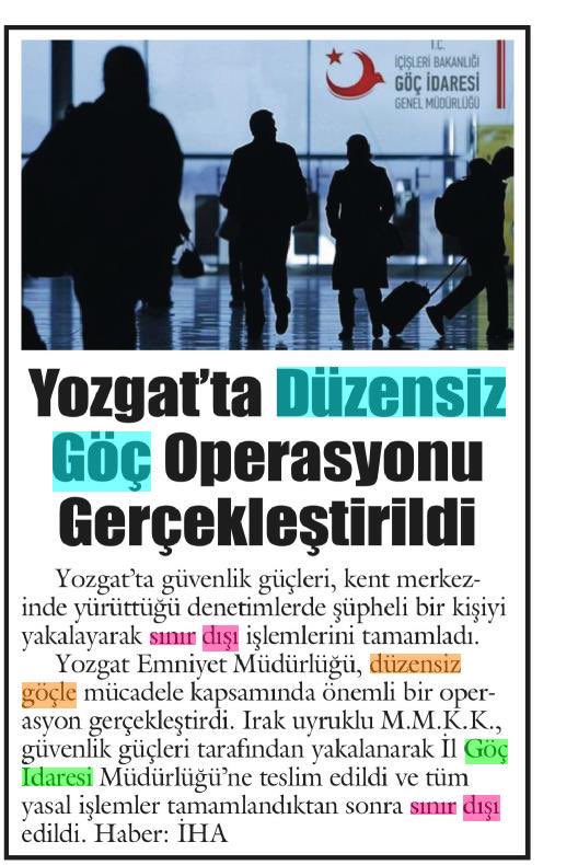 Kimi medya kaçak göçmen, kimi medya yasa dışı işçi diyor!
Düzensiz göçmen konusu ve  göçmen kaçakçılığı konusu kaynak ülke, hedef ülke için ayrı ayrı  değerlendirilmeli.
Ve düzensiz göç konusu emniyet güçlerinin olduğu kadar sosyal politika ve çalışma hayatı konusudur.