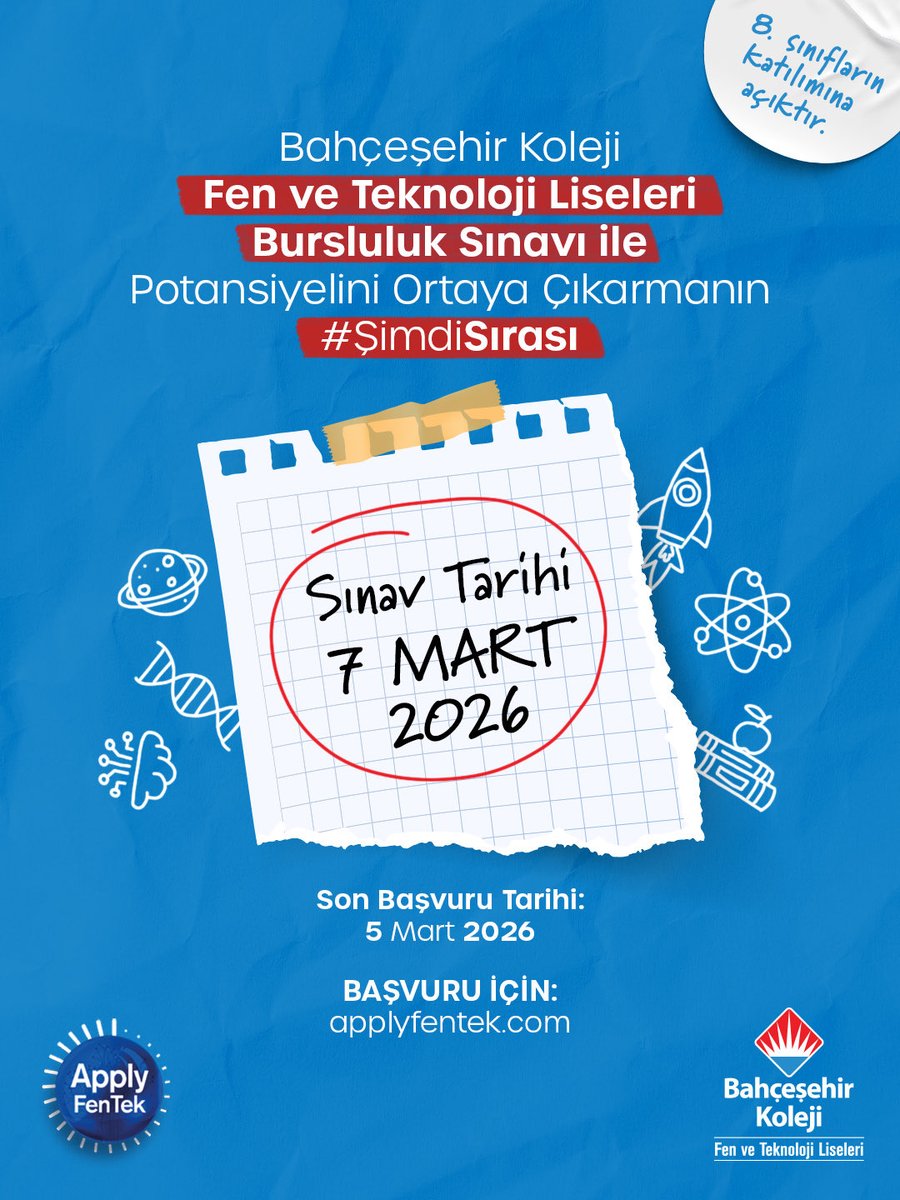 Bahçeşehir Koleji tweet media