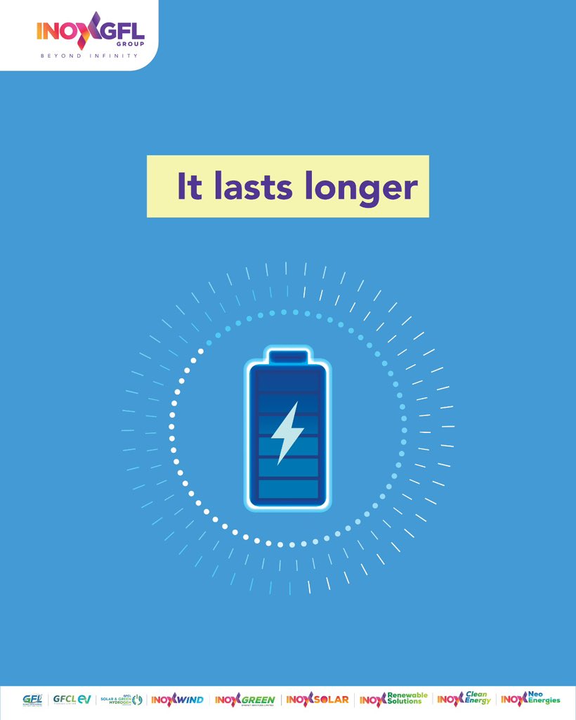 inoxgflgroup's tweet photo. Enabling cleaner, smarter new-age mobility for a greener world.

#INOXGFL #GFCLEV #EVTech  #GreenerFuture https://t.co/tvyJ18vpsa