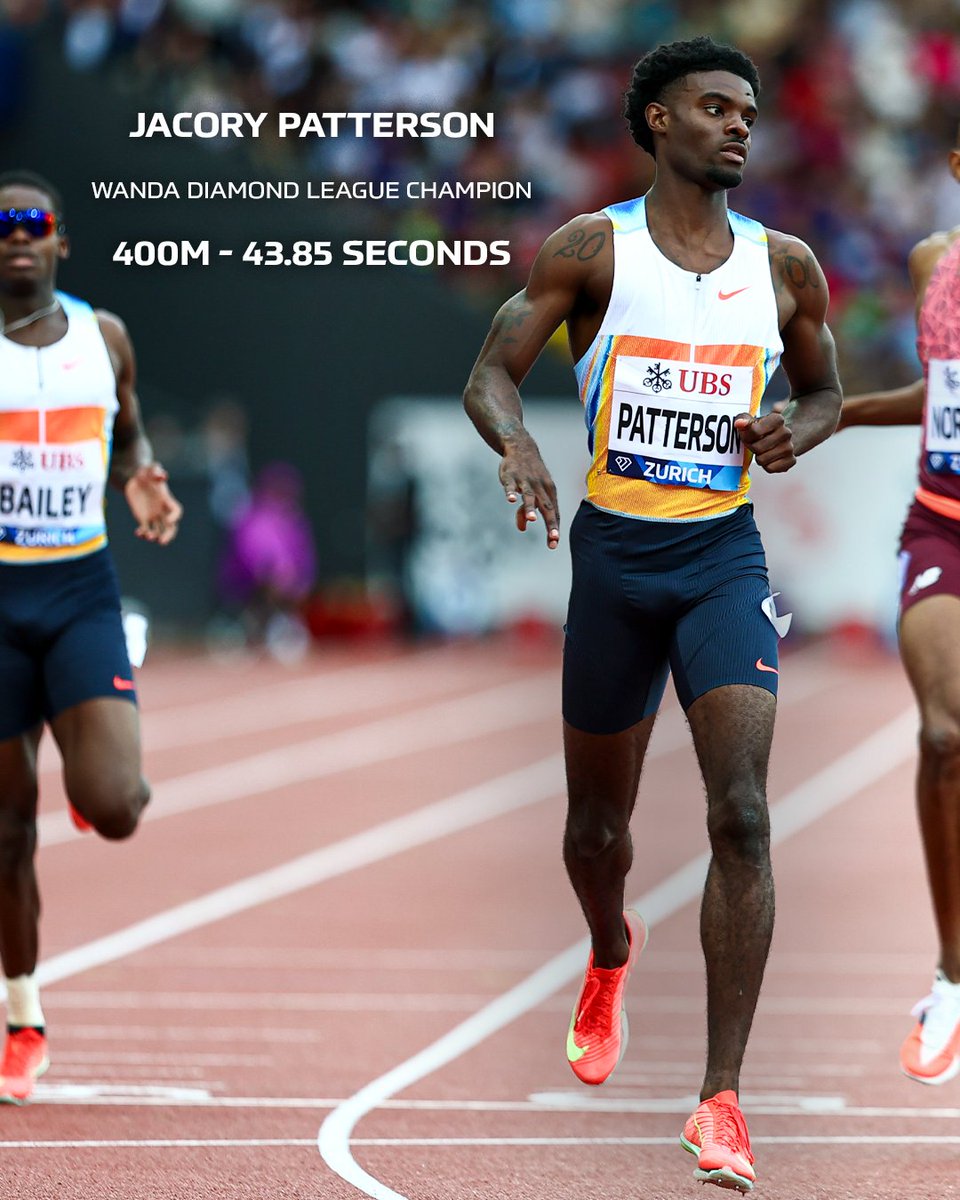 “I was just raised to never quit” 💬

Jacory Patterson has the mindset of a champion 🙌

#DiamondLeague 💎
