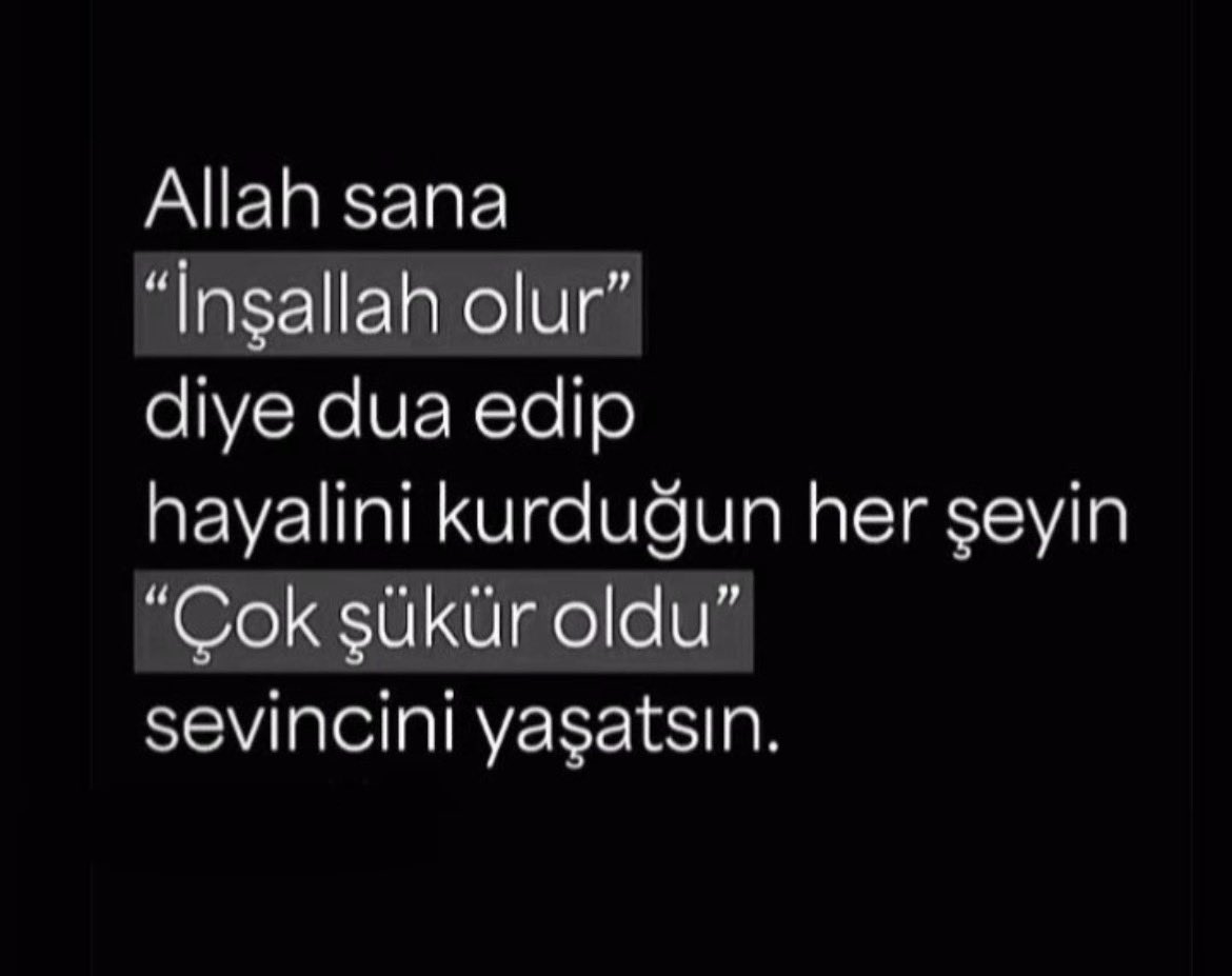 Allahyolundaaa_'s tweet photo. “ İnşAllah olur ” https://t.co/xGEkp29AQJ