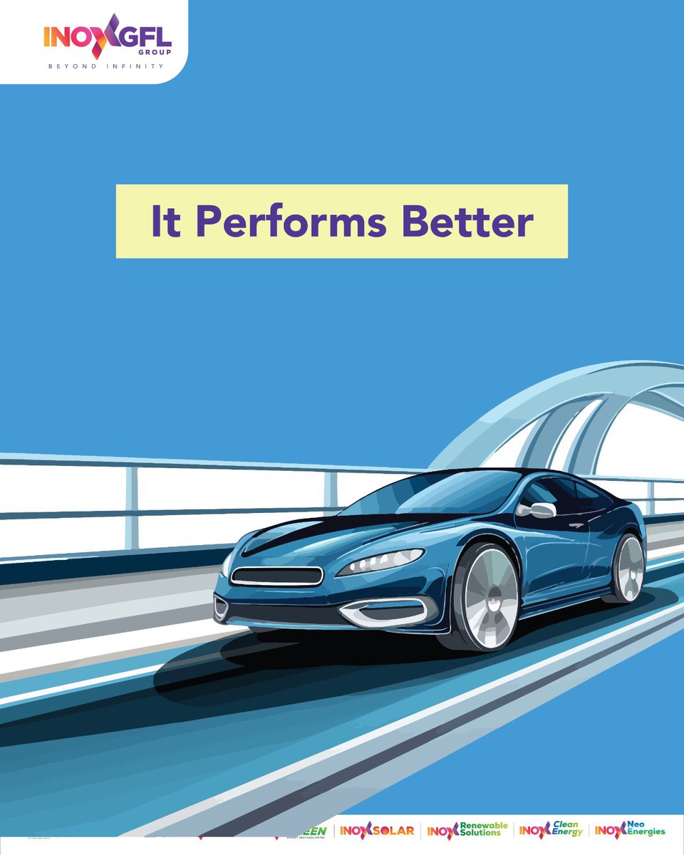 inoxgflgroup's tweet photo. Enabling cleaner, smarter new-age mobility for a greener world.

#INOXGFL #GFCLEV #EVTech  #GreenerFuture https://t.co/ZALRqR0EW2
