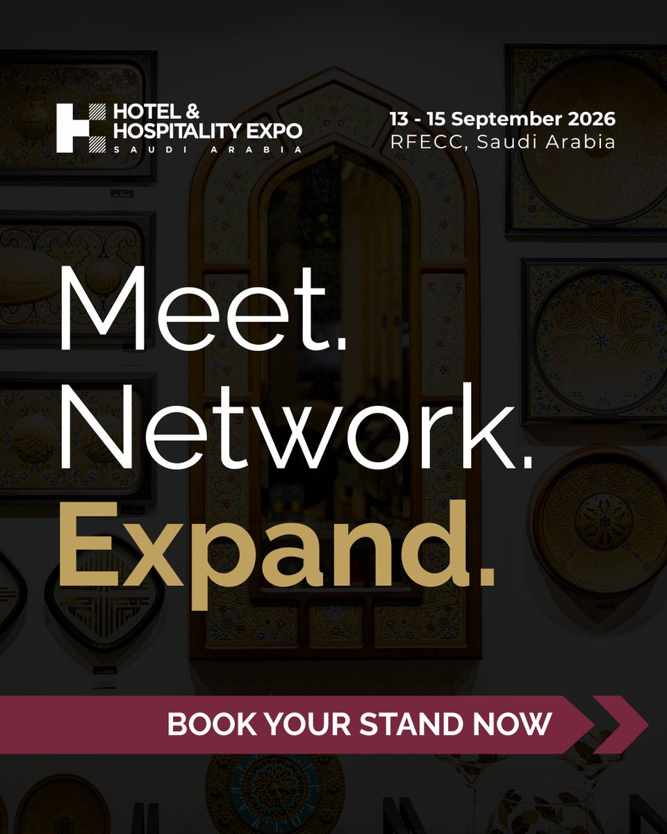 Hotel & Hospitality Expo Saudi Arabia tweet media