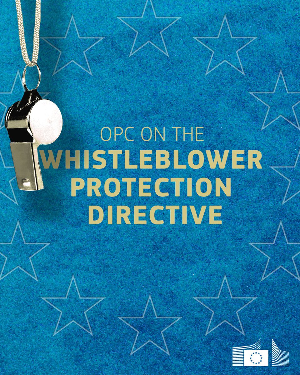 EU_Justice's tweet image. 🛑 Speaking up should be safe.  

We’ve launched an open public consultation as part of the evaluation of the EU Whistleblower Protection Directive.

Tell us if the rules are working.
🗓️ Open until 22 April 2026.

ℹ️#HaveYourSay: link.europa.eu/cjvwn7
