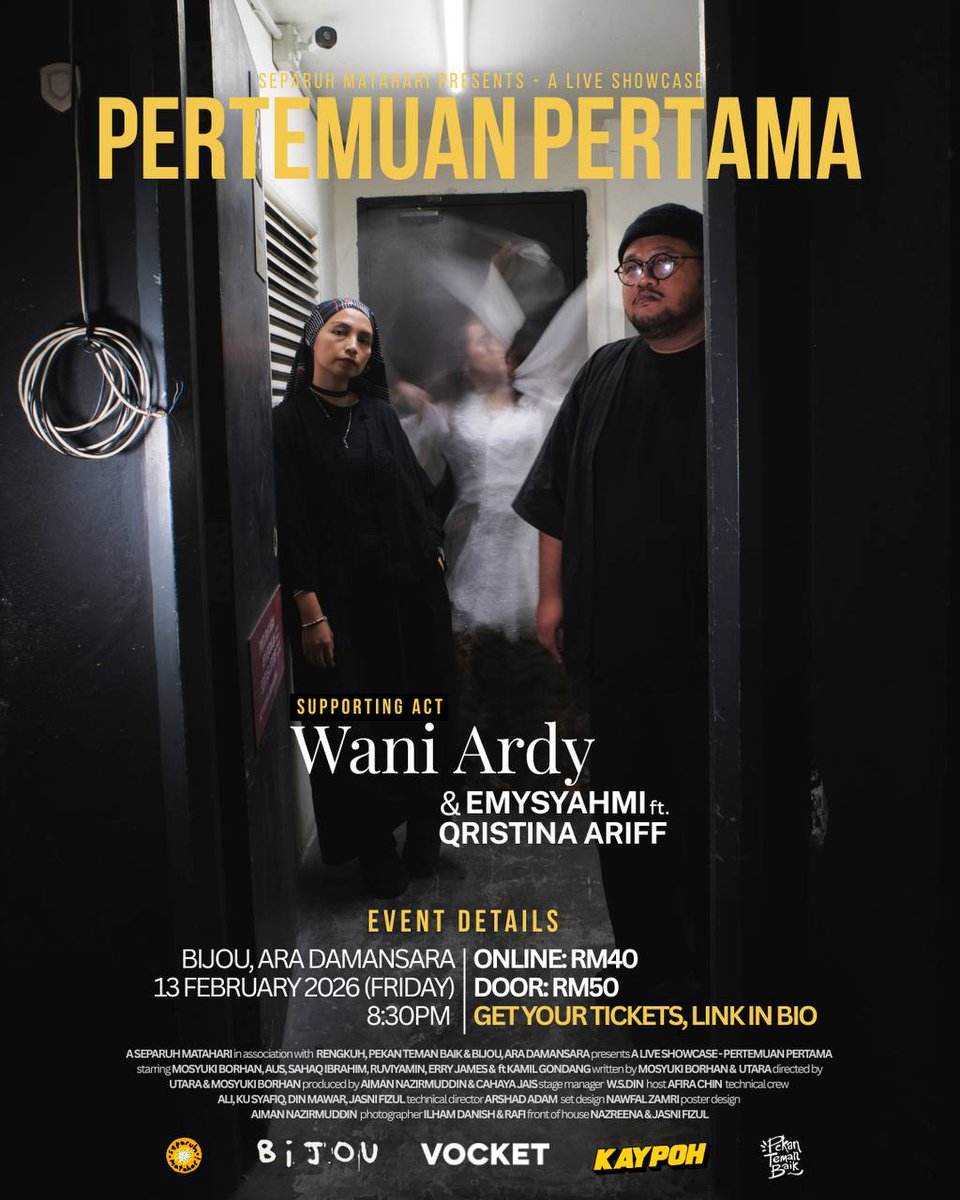 4 HARI LAGI KE 𝗣𝗘𝗥𝗧𝗘𝗠𝗨𝗔𝗡 𝗣𝗘𝗥𝗧𝗔𝗠𝗔✨

𝗚𝗜𝗩𝗘𝗔𝗪𝗔𝗬 𝗧𝗜𝗠𝗘!

I’m giving away 2 FREE tickets to this special music showcase for you &amp; your plus-one.

Bagaimana mendapatkannya?
Baca caption di link ini. Caranya sangat mudah.

instagram.com/p/DUh6mHHifMj/…

Jumpa nanti!