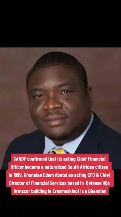 The CFO of SANDF is starving our soldiers at the borders and depriving them of medicine!
