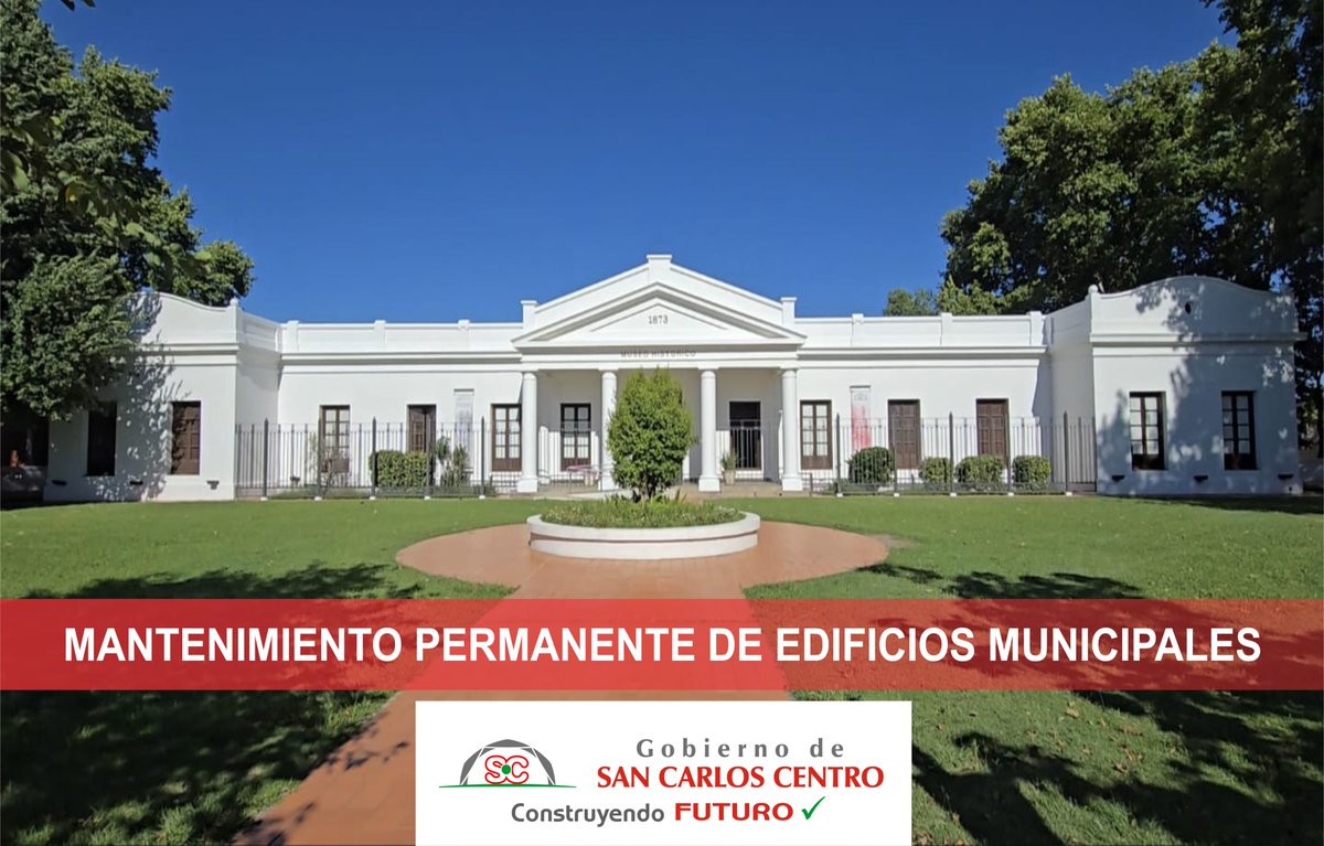 MANTENIMIENTO PERMANENTE DE EDIFICIOS MUNICIPALES
facebook.com/share/p/1DsvN6…