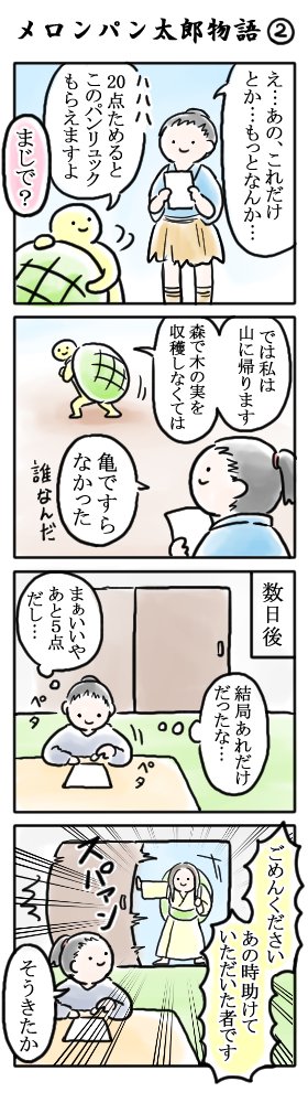 昔描いた16コマまんがでも見ていってくれ 
