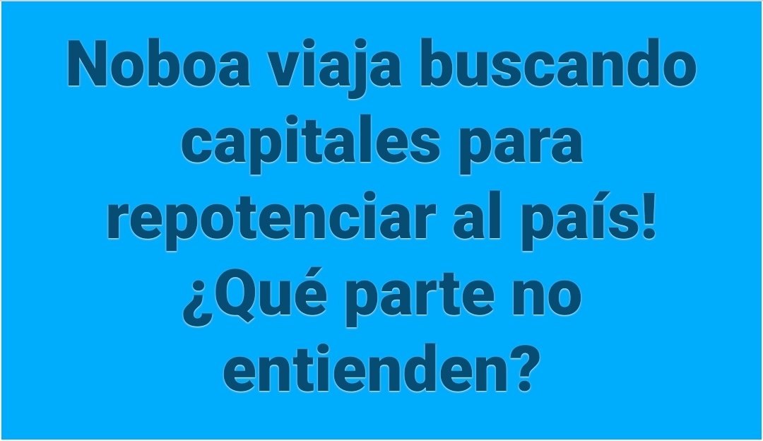 A todos los que critican "sin analizar" les digo: