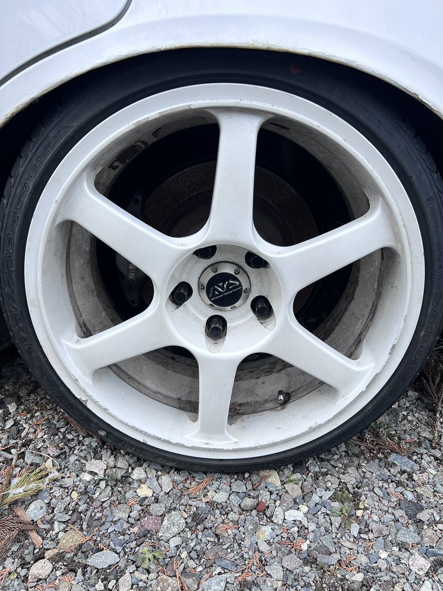 BNR347ER347's tweet photo. AVS Model 6

17inch 

8J+30

114.3  5穴

4本

クラックなし、ガリ、塗装剥がれ、ドリケツ

￥45000 https://t.co/EawDLZZmsp